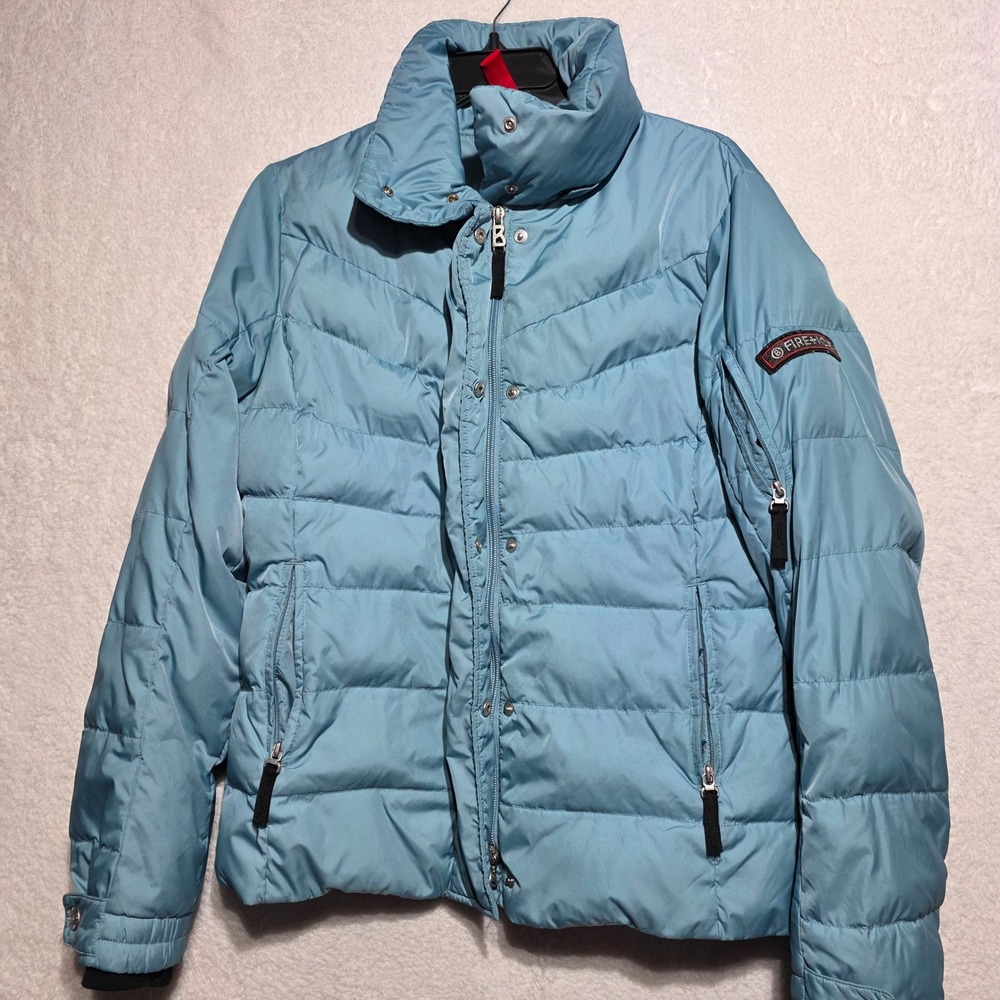 Bogner Fire + Ice Women's Blue Down Puffer Ski Jacket Size 6 Small - Picture 6 of 16